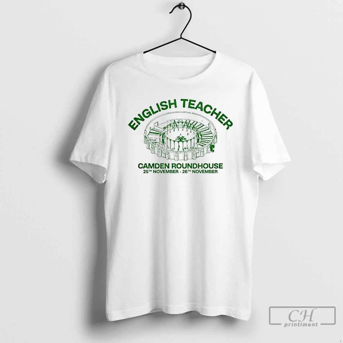 Classic English Teacher Camden Roundhouse 25th November 26th T-Shirts, Hoodie, Sweatshirt | PopFlextees.com