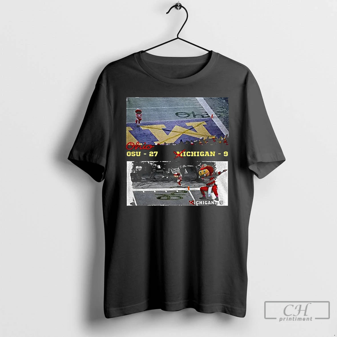 Classic Erase The M Ohio State Rivalry 27 9 Buckeyes Beat Michigan T Shirts Sweater Hoodie, Sweatshirt | PopFlextees.com