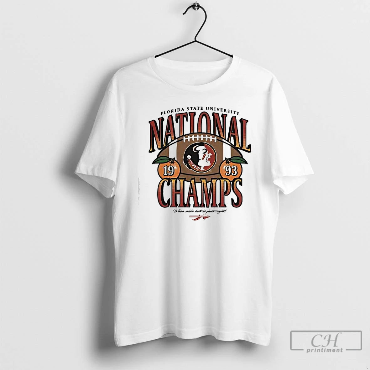 Classic Fsu Football 1993 National Champs Vintage T-Shirts, Hoodie, Sweatshirt | PopFlextees.com