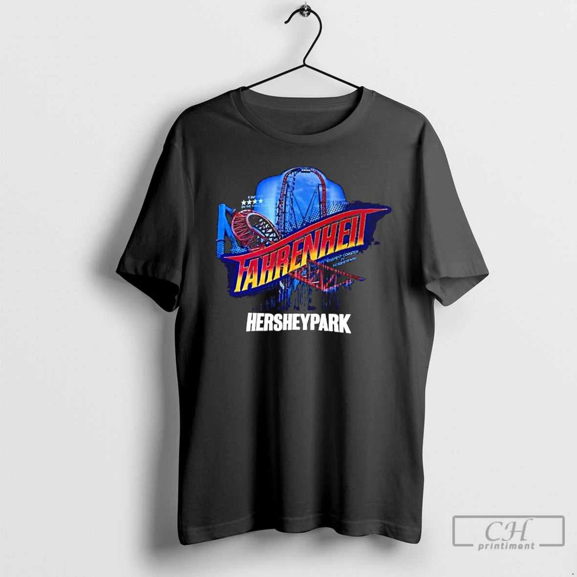Classic Fahrenheit 97 And Falling Fastighet Park Hersheypark T-Shirts, Hoodie, Sweatshirt | PopFlextees.com