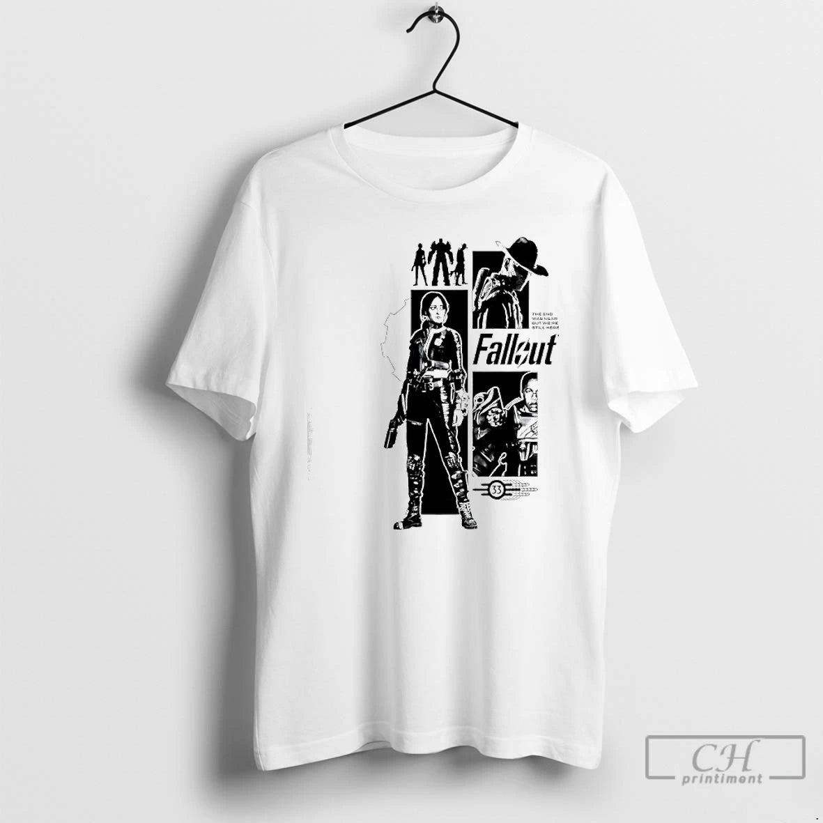 Classic Fallout Tv Series Vault 33 Graphic T-Shirts, Hoodie, Sweatshirt | PopFlextees.com