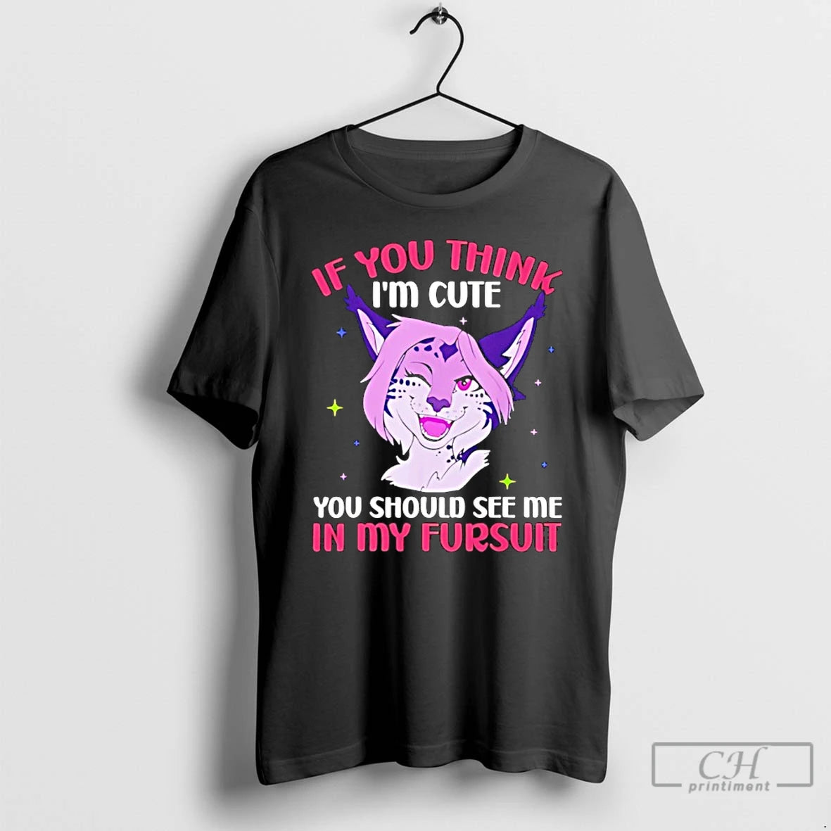 Classic Fandom Fursona Fox If You Think Im Cute You Should See My Fursuit T-Shirts, Hoodie, Sweatshirt | PopFlextees.com