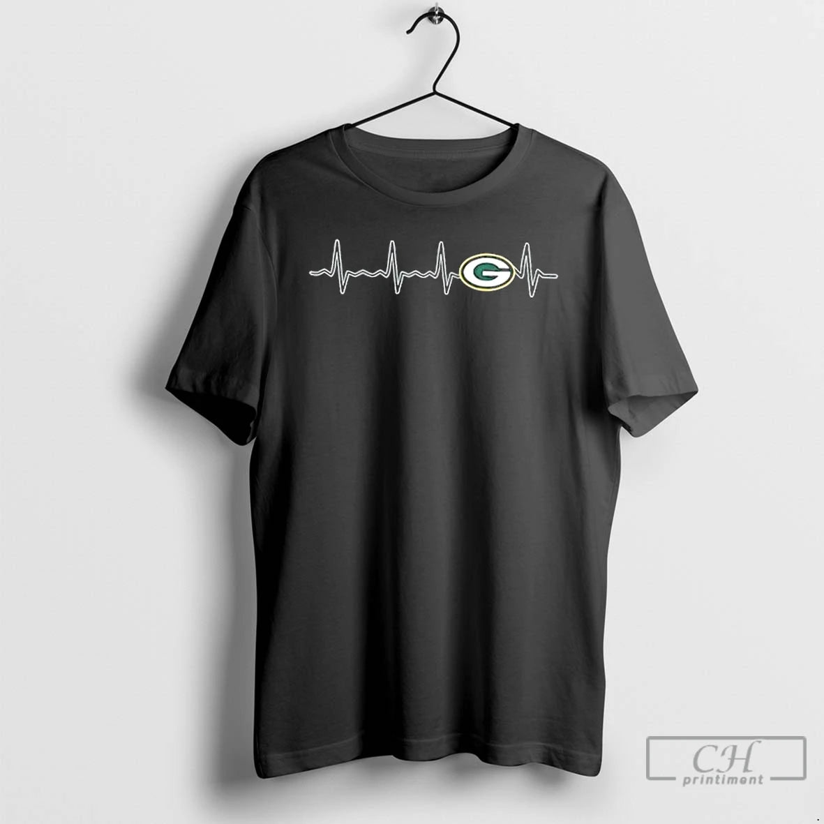 Classic Fans Heartbeat Love Green Bay Packers Football T-Shirts, Hoodie, Sweatshirt | PopFlextees.com