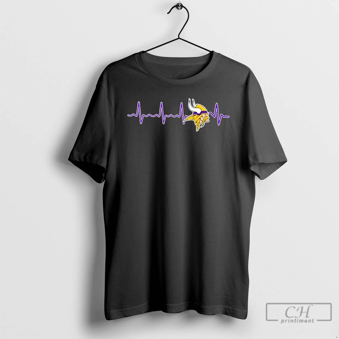 Classic Fans Heartbeat Love Minnesota Vikings Football T-Shirts, Hoodie, Sweatshirt | PopFlextees.com