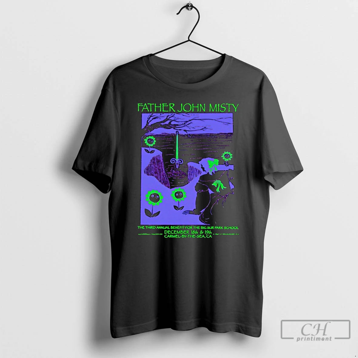 Classic Father John Misty Big Sur 25 December T-Shirts, Hoodie, Sweatshirt | PopFlextees.com