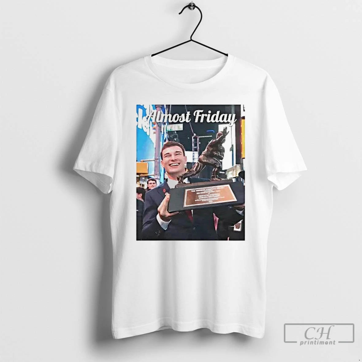 Classic Fernando Mendoza Heismendoza Trophy Celebration T-Shirts, Hoodie, Sweatshirt | PopFlextees.com