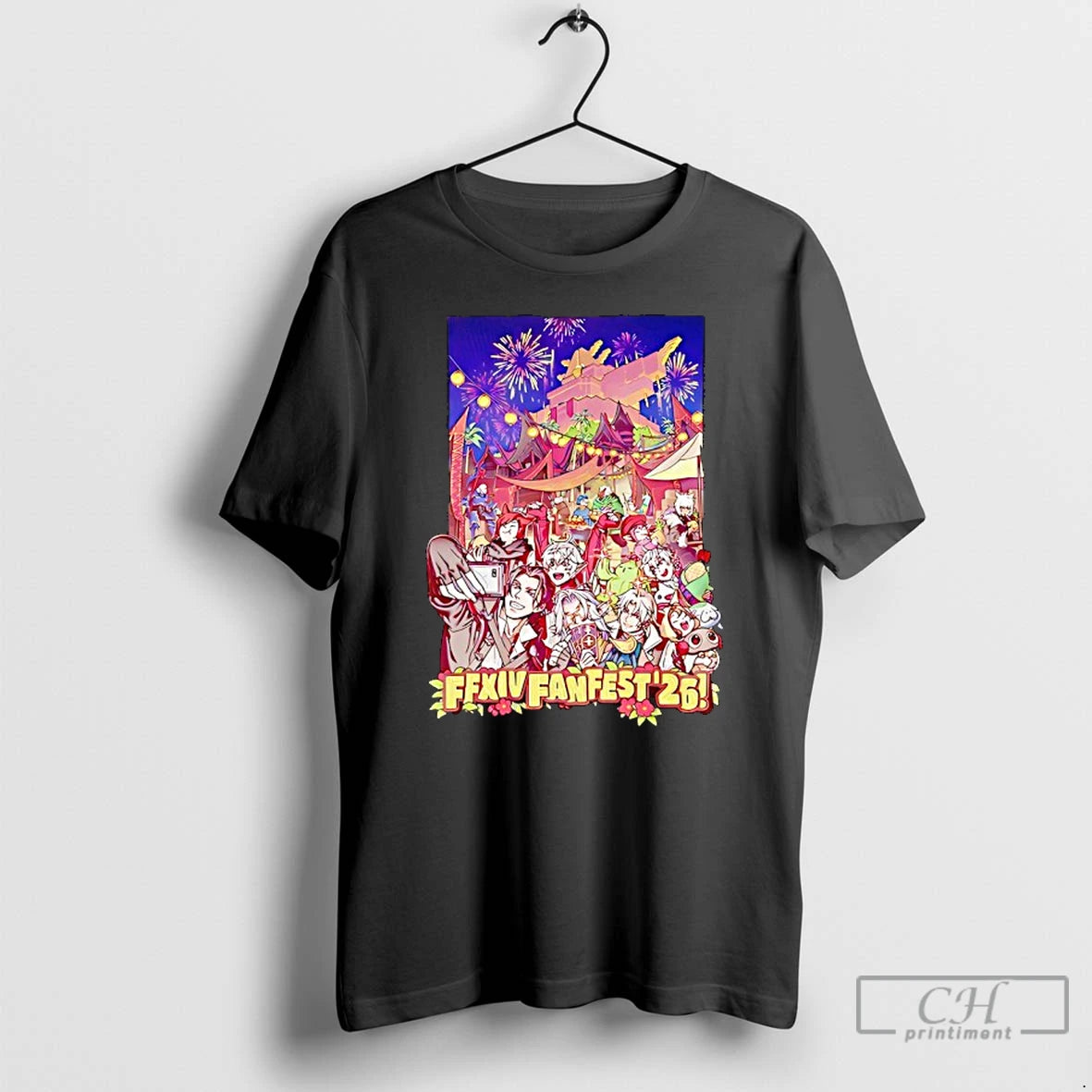 Classic Final Fantasy Ffxiv Fan Fest 2026 T-Shirts, Hoodie, Sweatshirt | PopFlextees.com