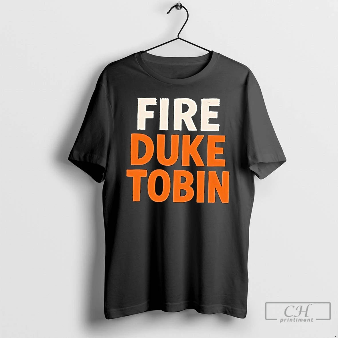 Classic Fire Duke Tobin Text Simple T-Shirts, Hoodie, Sweatshirt | PopFlextees.com