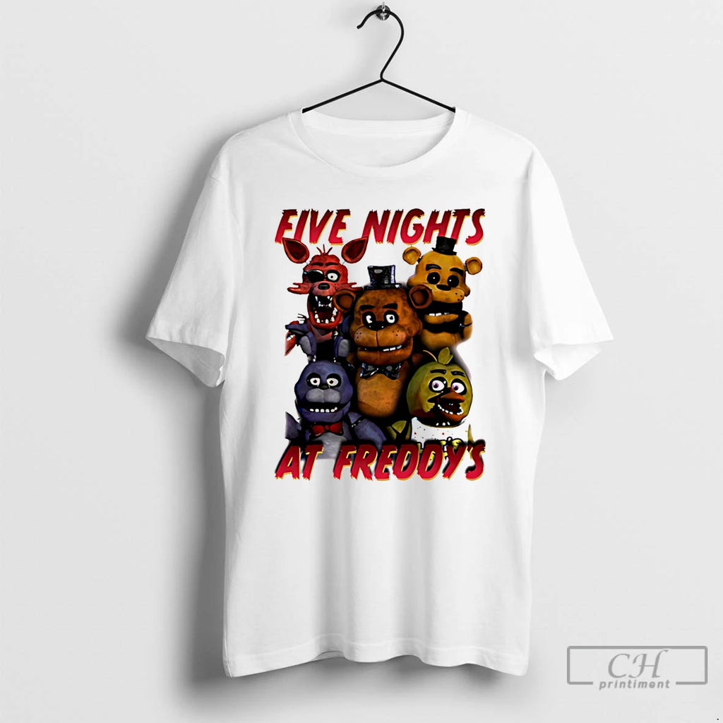 Classic Five Nights At Freddys Cartoon T-Shirts, Hoodie, Sweatshirt | PopFlextees.com