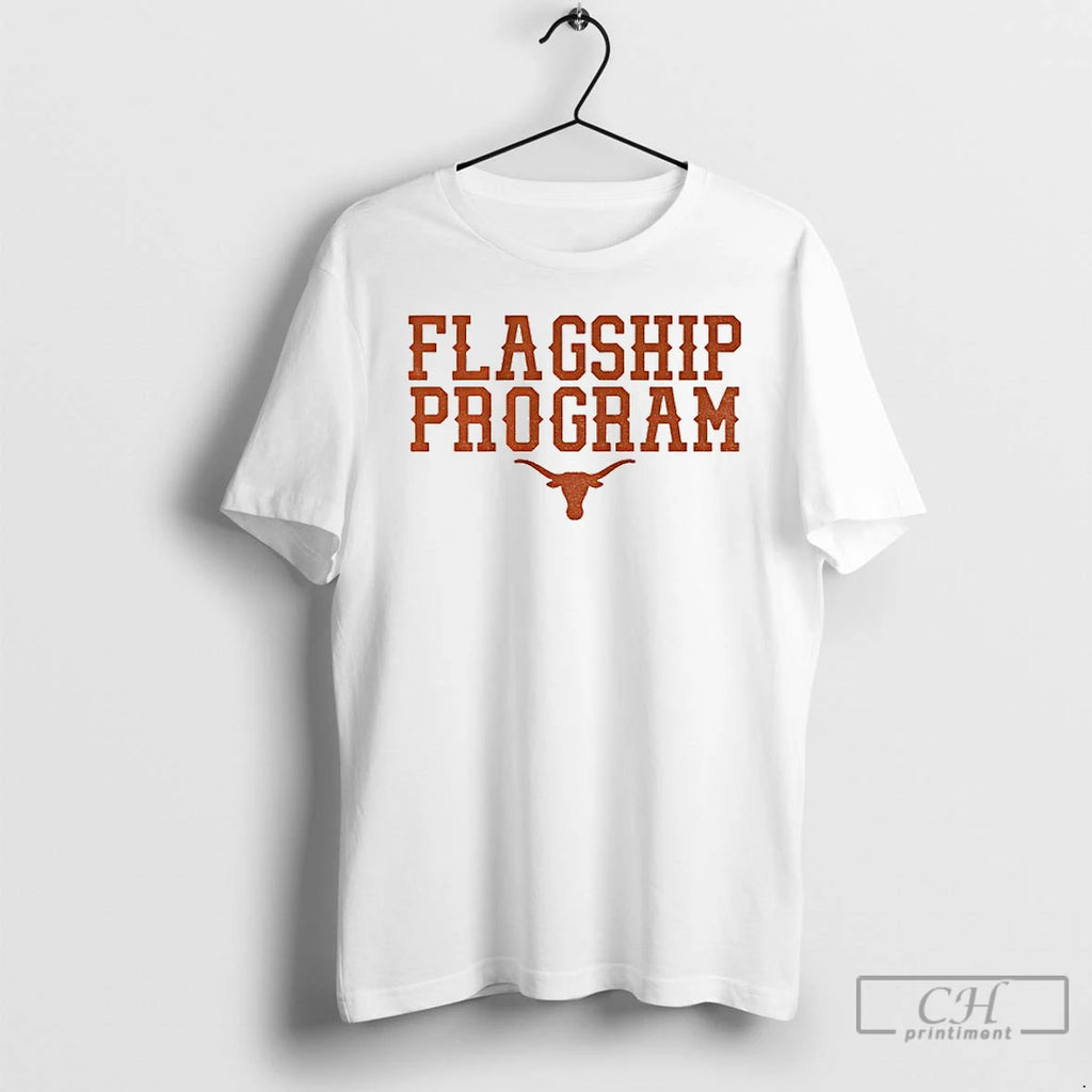 Classic Flagship Program Texas Longhorns Football 2025 Logo T-Shirts, Hoodie, Sweatshirt | PopFlextees.com