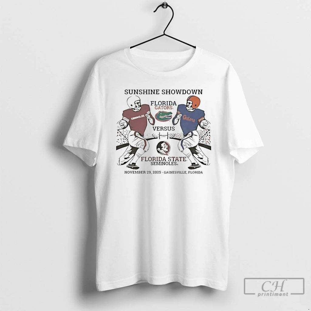Classic Florida Gators Vs Florida State 2025 Sunshine Showdown T-Shirts, Hoodie, Sweatshirt | PopFlextees.com