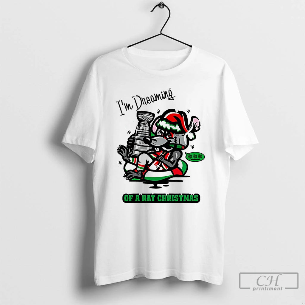 Classic Florida Panthers Im Dreaming Of A Rat Christmas T-Shirts, Hoodie, Sweatshirt | PopFlextees.com