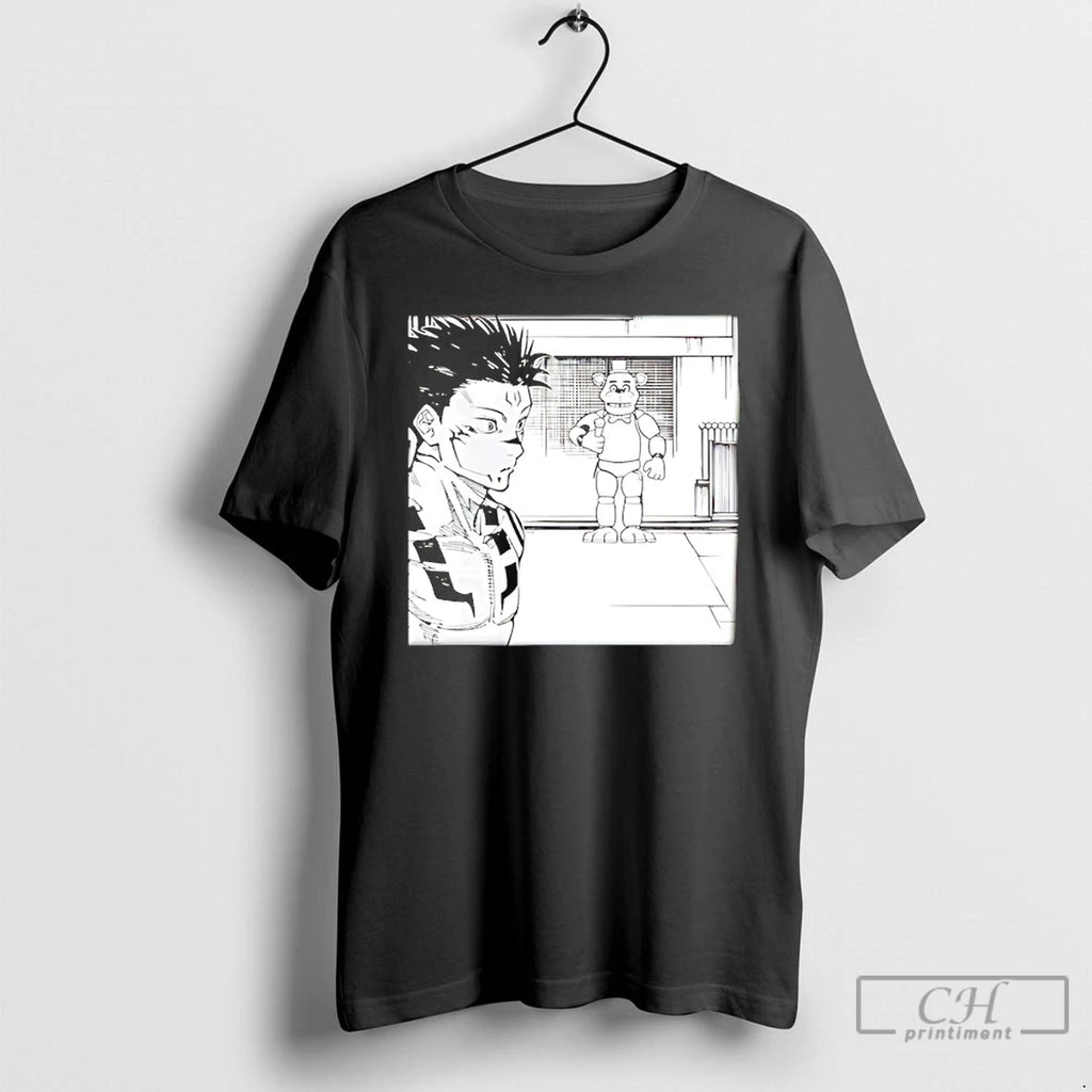 Classic Fnaf Jjk Anime Comic T-Shirts, Hoodie, Sweatshirt | PopFlextees.com