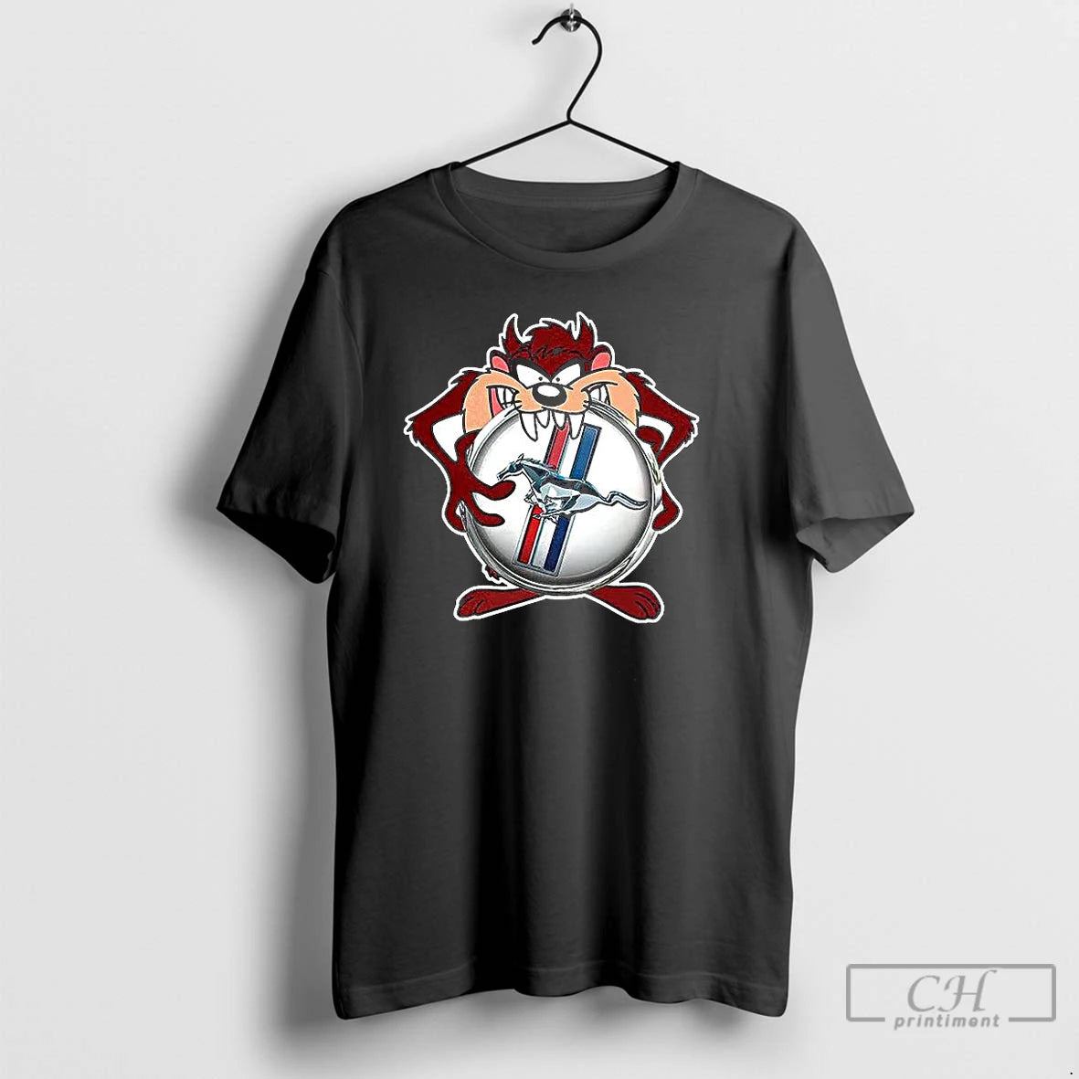 Classic Ford Mustang Taz Logo T-Shirts, Hoodie, Sweatshirt | PopFlextees.com