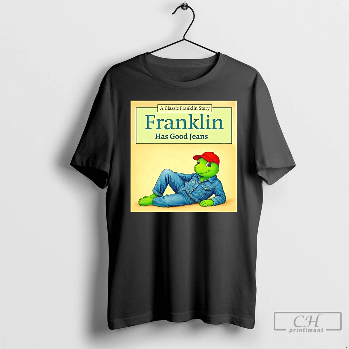 Classic Franklin Has Good Jeans Trump Jeans Meme T-Shirts, Hoodie, Sweatshirt | PopFlextees.com
