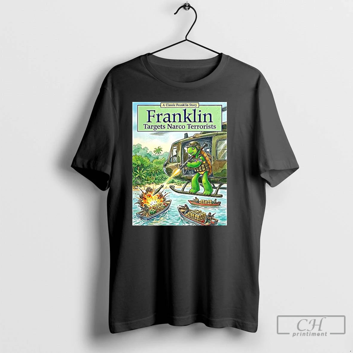Classic Franklin Targets Narco Terrorists T-Shirts, Hoodie, Sweatshirt | PopFlextees.com