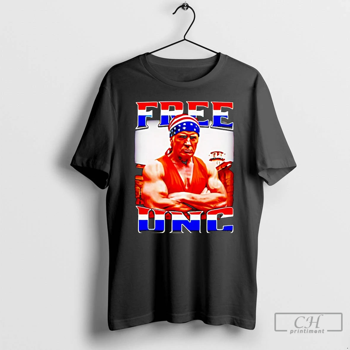 Classic Free Unc Donald Trump Christmas T-Shirts, Hoodie, Sweatshirt | PopFlextees.com