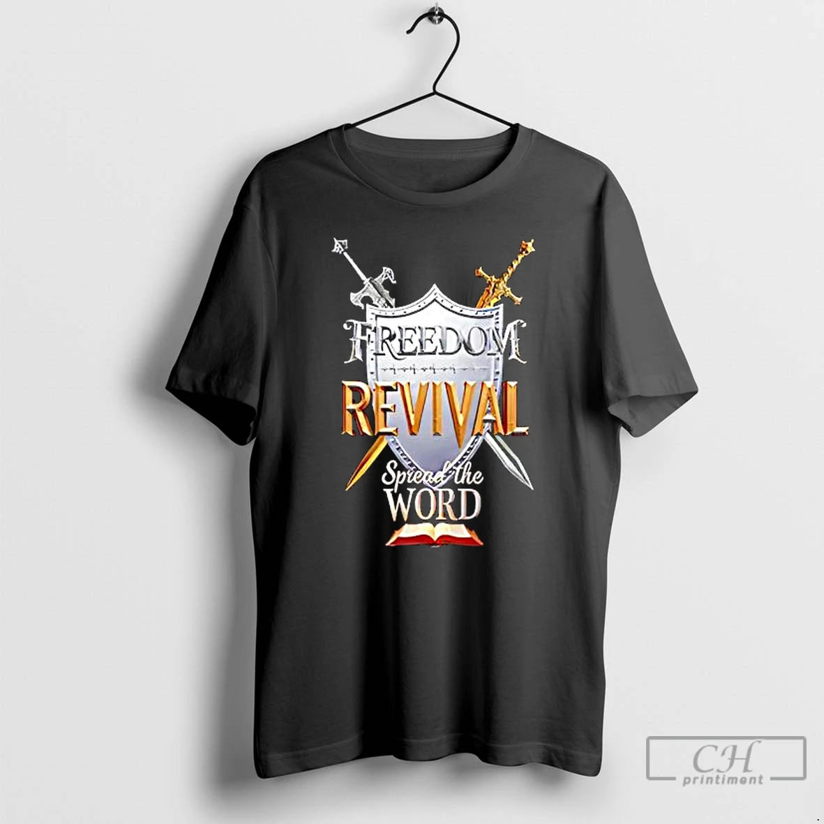 Classic Freedom Revival Spread The Word Hebrews T-Shirts, Hoodie, Sweatshirt | PopFlextees.com