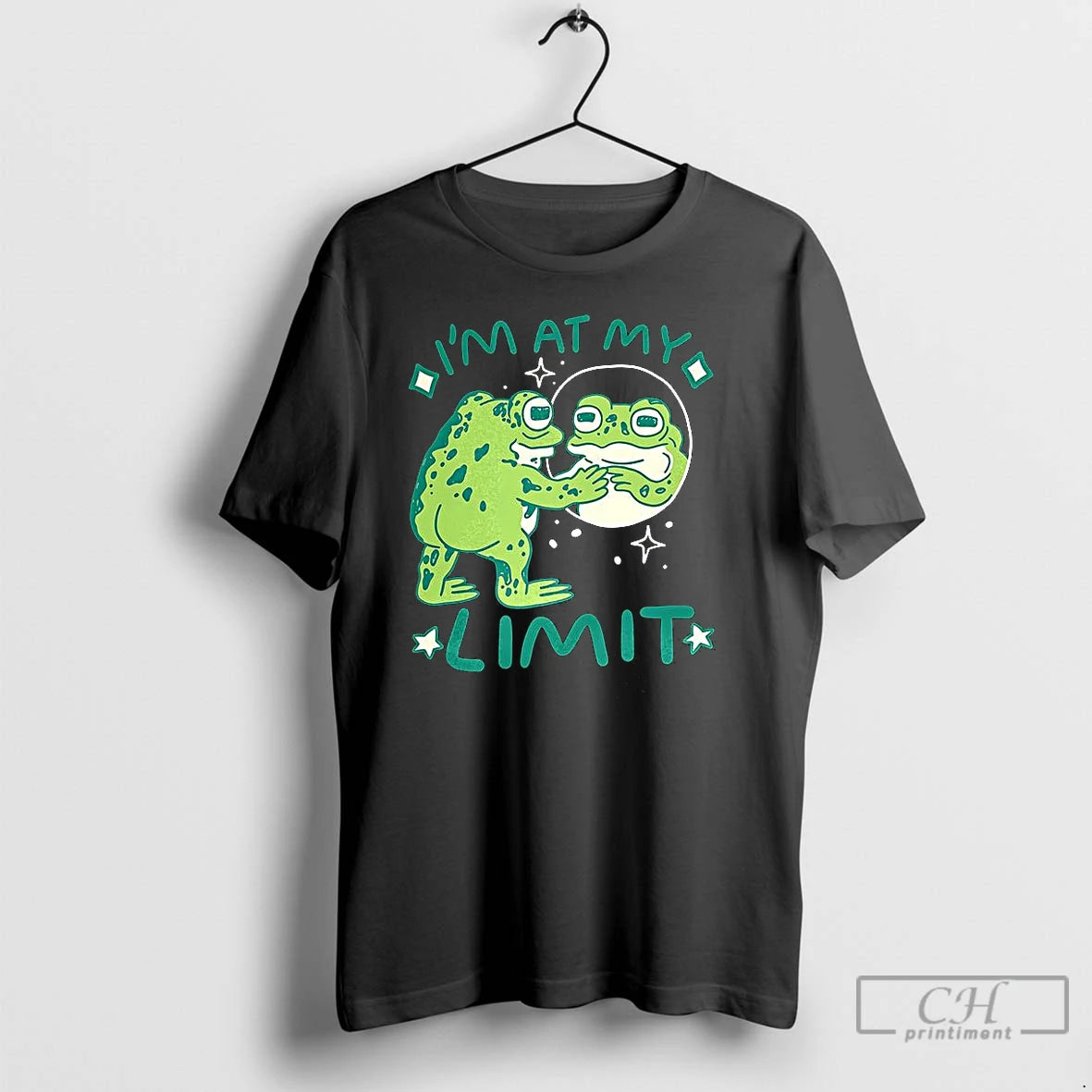 Classic Frog Im At My Limit Cartoon T-Shirts, Hoodie, Sweatshirt | PopFlextees.com
