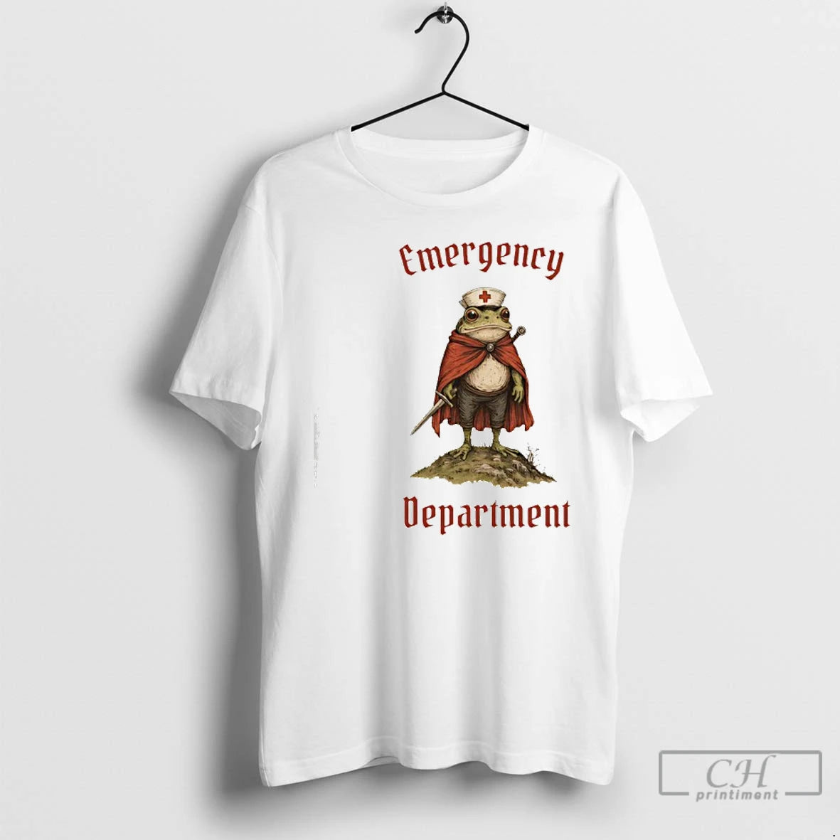 Classic Frog Medicine Emergency Department Nurse T-Shirts, Hoodie, Sweatshirt | PopFlextees.com