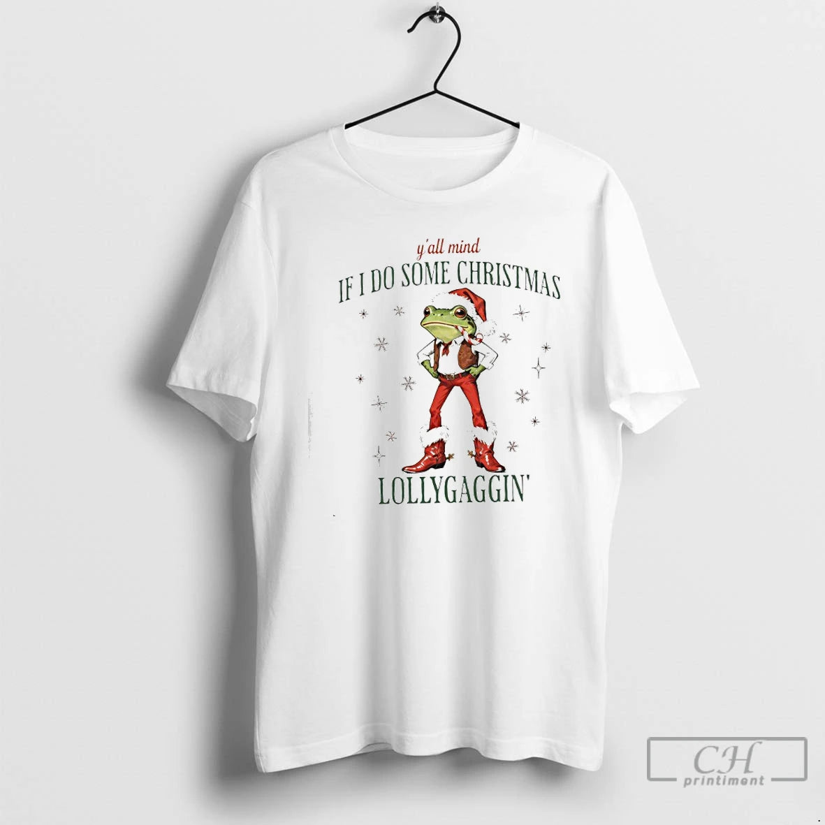 Classic Frog Yall Mind If I Do Some Lollygaggin Christmas T-Shirts, Hoodie, Sweatshirt | PopFlextees.com