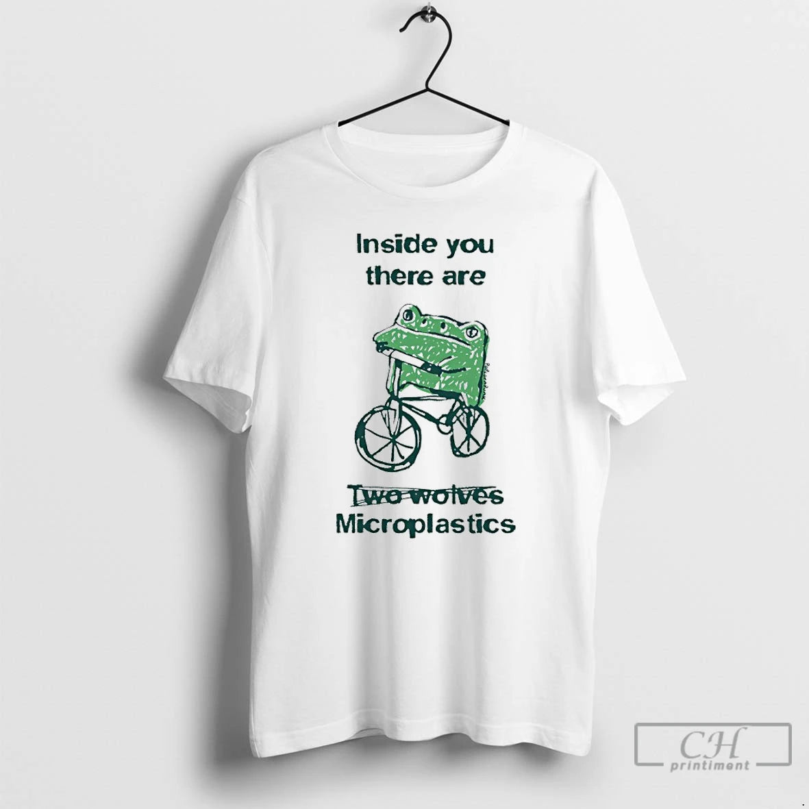 Classic Frog Inside You There Are Microplastics T-Shirts, Hoodie, Sweatshirt | PopFlextees.com