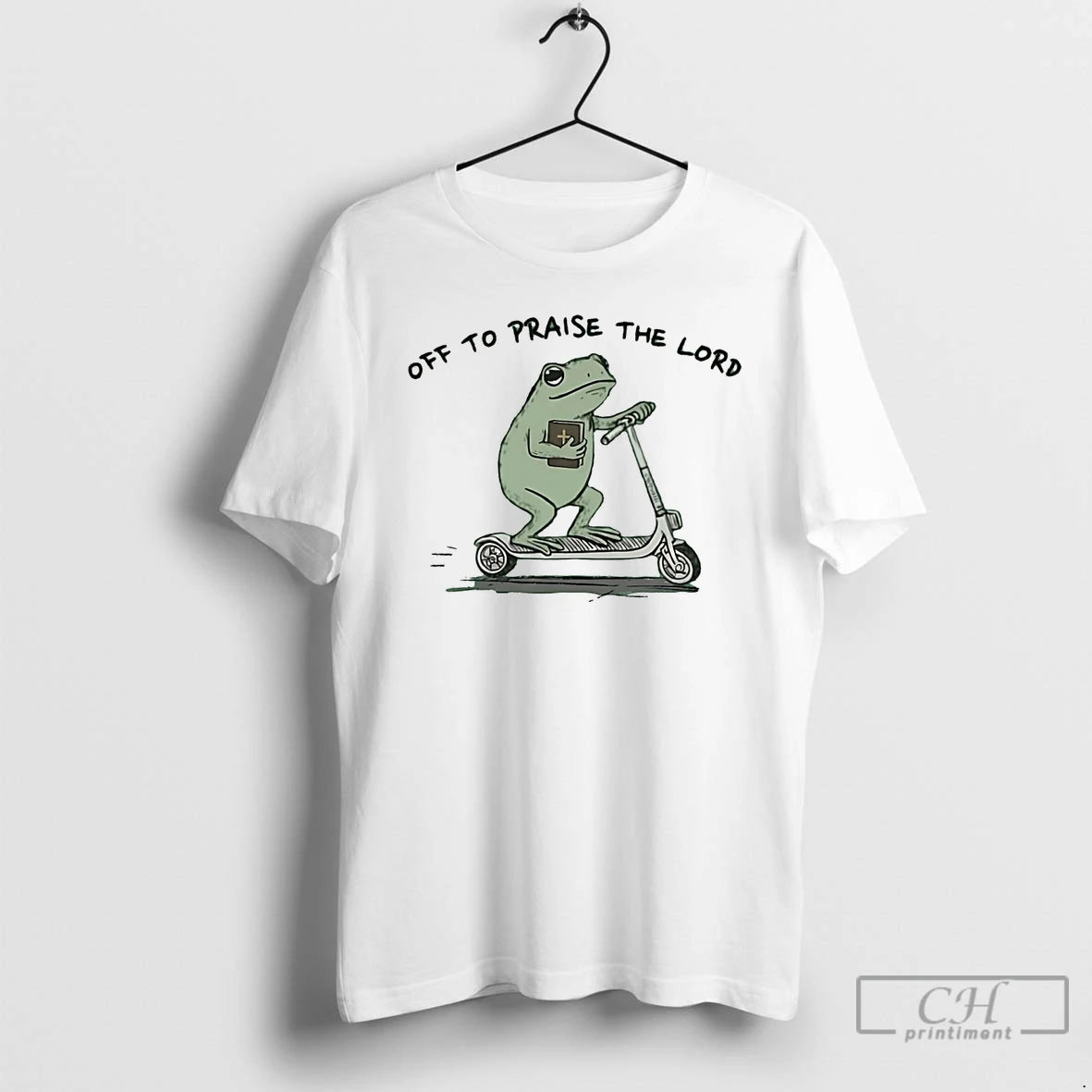 Classic Frog Off To Praise The Lord T-Shirts, Hoodie, Sweatshirt | PopFlextees.com