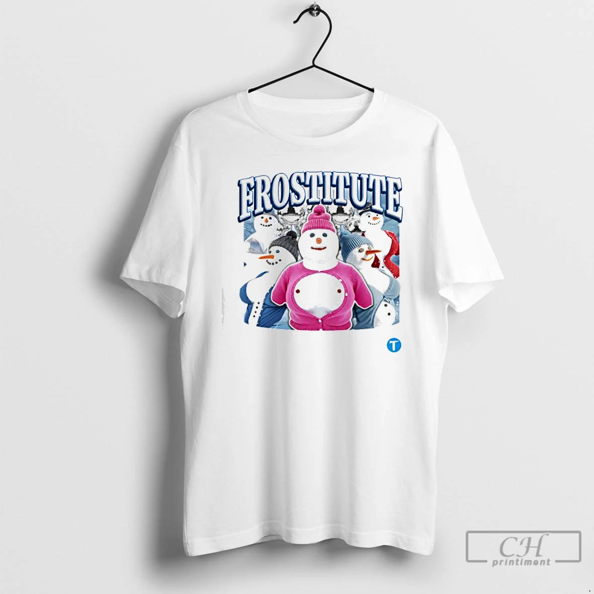 Classic Frostitute Snowman Cute T-Shirts, Hoodie, Sweatshirt | PopFlextees.com