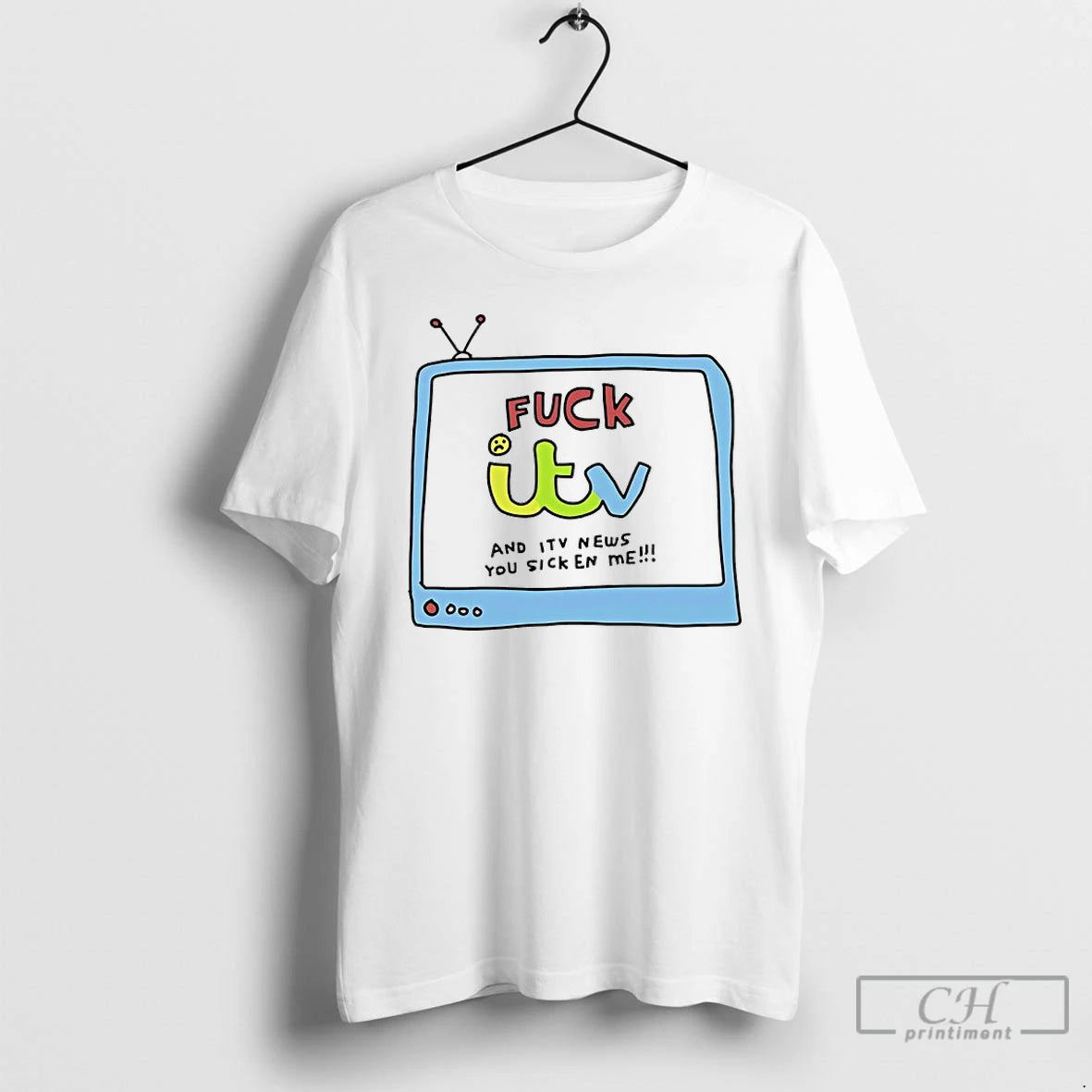 Classic Fuck Itv And Itv News You Sicken Me T-Shirts, Hoodie, Sweatshirt | PopFlextees.com