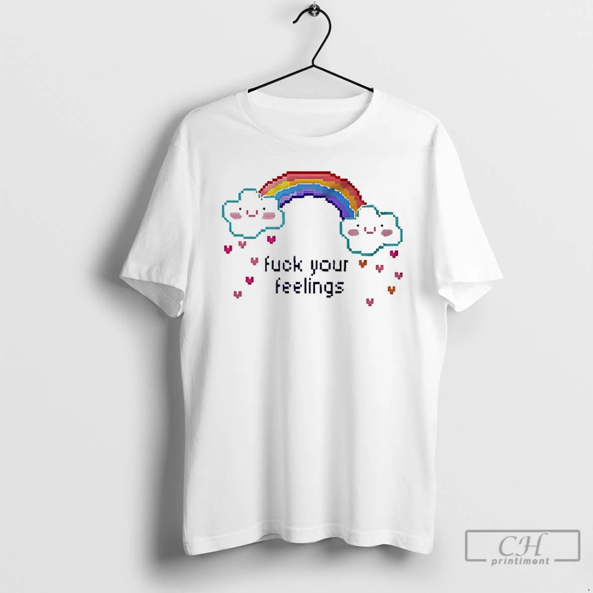 Classic Fuck Your Feelings Rainbow T-Shirts, Hoodie, Sweatshirt | PopFlextees.com