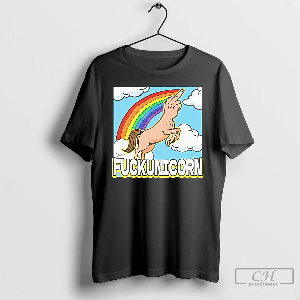 Classic Fuckunicorn Rainbow T-Shirts, Hoodie, Sweatshirt | PopFlextees.com