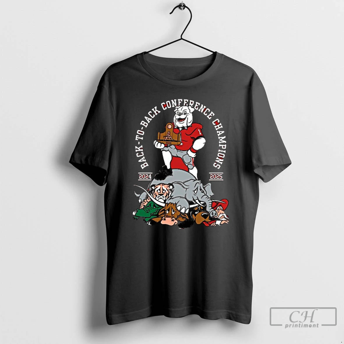 Classic Ga Back To Back Conference Champions T-Shirts, Hoodie, Sweatshirt | PopFlextees.com