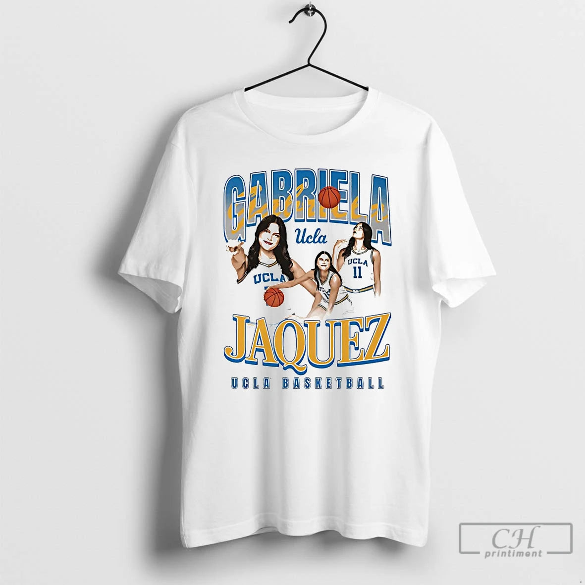 Classic Gabriela Jaquez Illustrated Ucla Bruins Basketball T-Shirts, Hoodie, Sweatshirt | PopFlextees.com