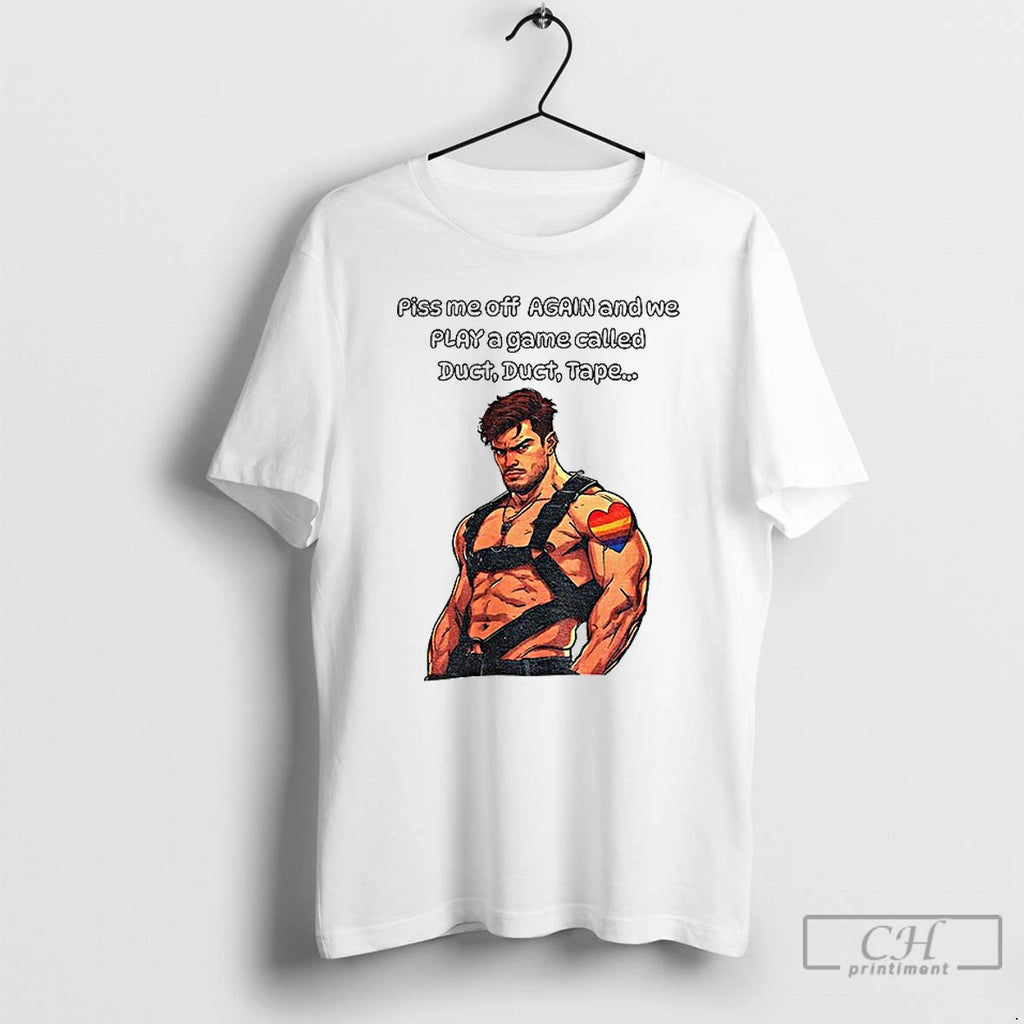 Classic Gay Leather Daddy S And M Piss Me Off Again And We Play T-Shirts, Hoodie, Sweatshirt | PopFlextees.com