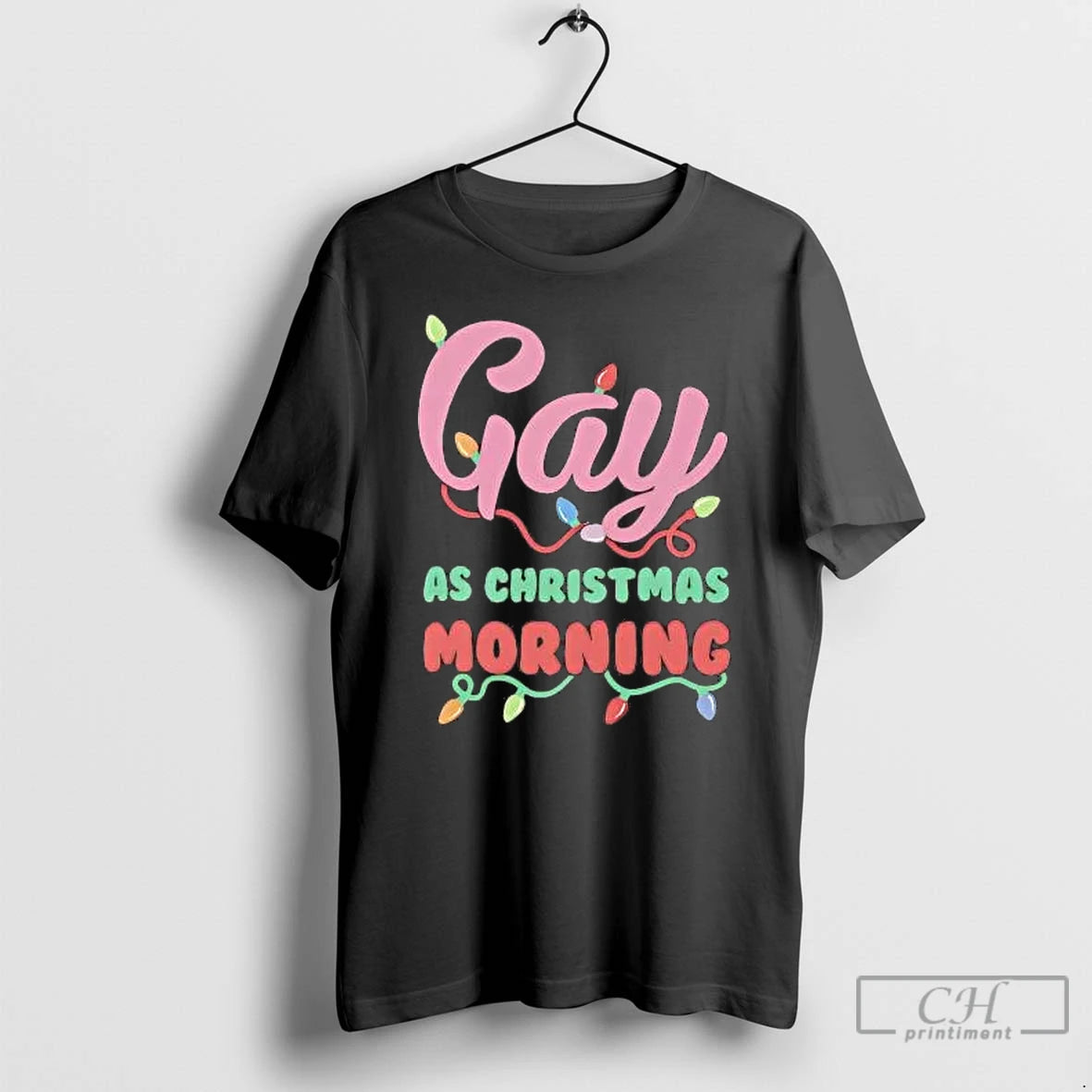 Classic Gay As Christmas Morning T-Shirts, Hoodie, Sweatshirt | PopFlextees.com