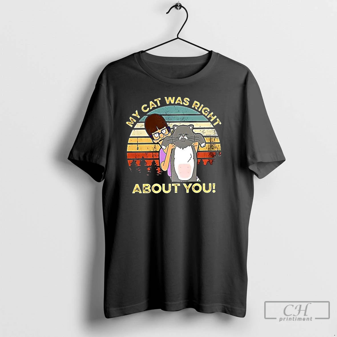 Classic Gayle Tales My Cat Was Right About You Cartoon Vintage T-Shirts, Hoodie, Sweatshirt | PopFlextees.com