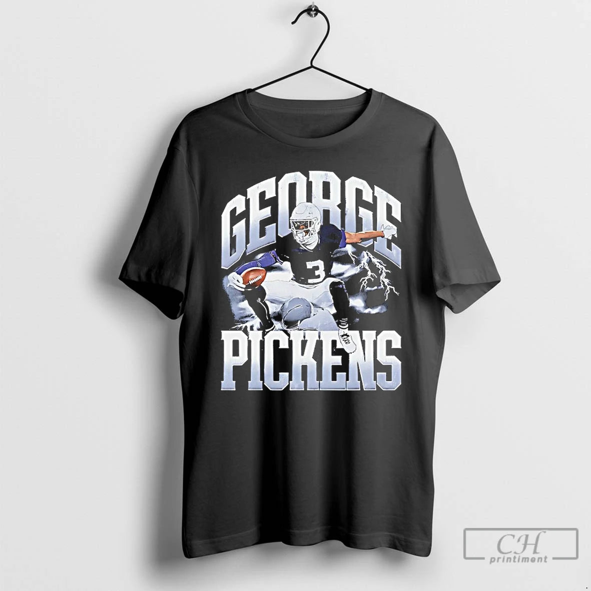 Classic George Pickens Dallas Cowboys Hurdle Vintage T-Shirts, Hoodie, Sweatshirt