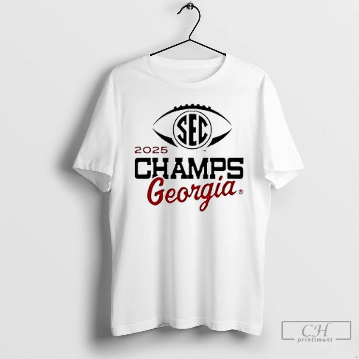 Classic Georgia Bulldogs 2025 Sec Football Champions Logo T-Shirts, Hoodie, Sweatshirt | PopFlextees.com