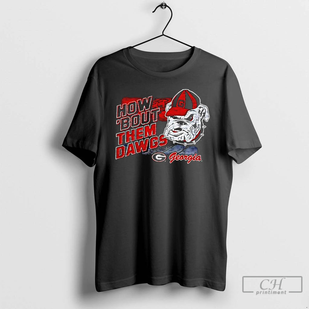 Classic Georgia Bulldogs How Bout Them Dawgs Retro T-Shirts, Hoodie, Sweatshirt | PopFlextees.com