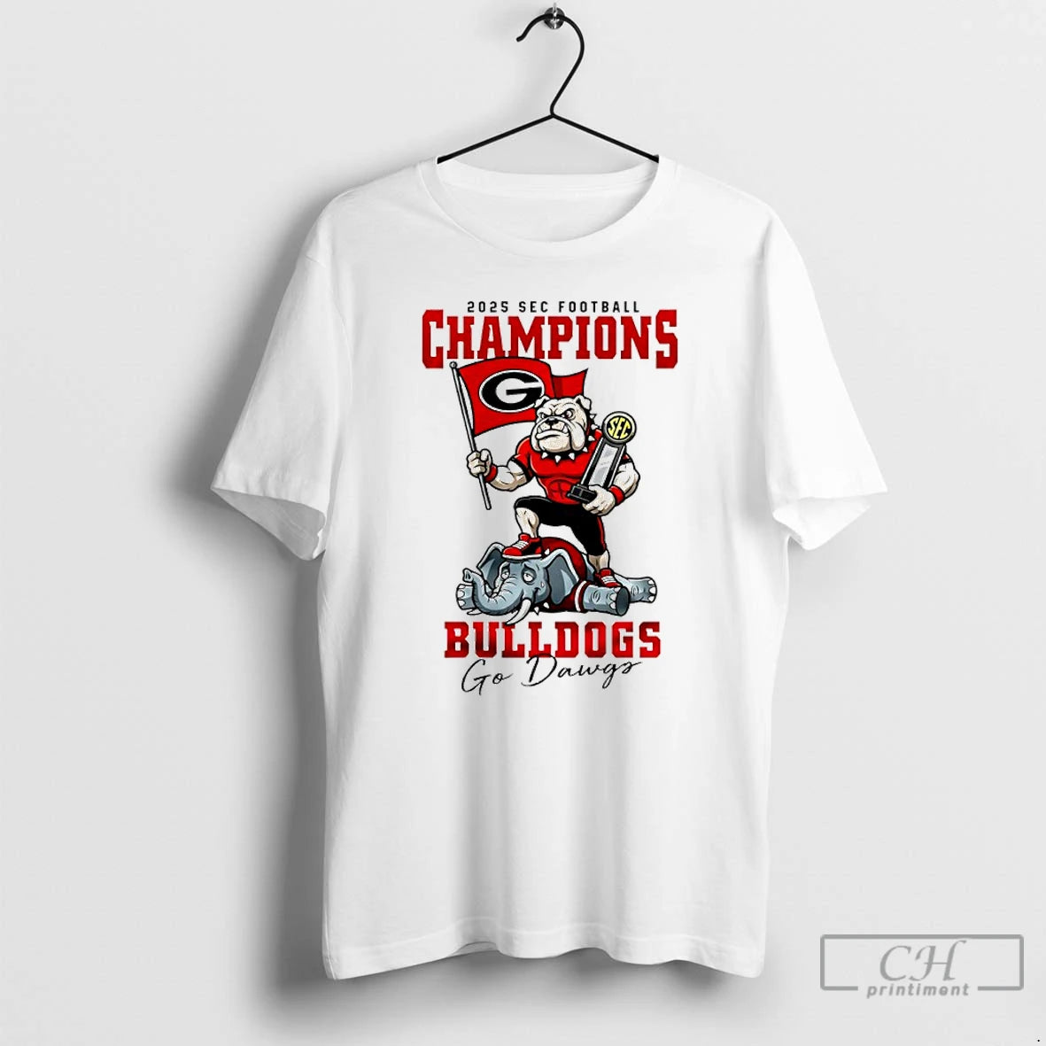 Classic Georgia Bulldogs Ncaa 2025 Sec Football Champions Go Dawgs T-Shirts, Hoodie, Sweatshirt | PopFlextees.com
