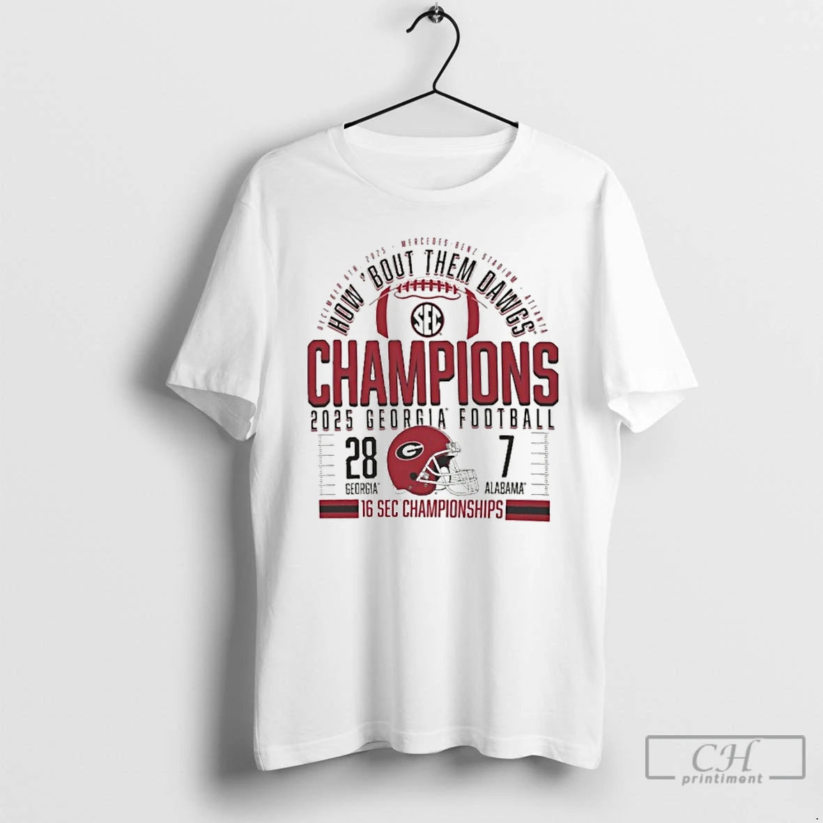 Classic Georgia Bulldogs Sec Football Champions 16 Sec Championship T-Shirts, Hoodie, Sweatshirt | PopFlextees.com