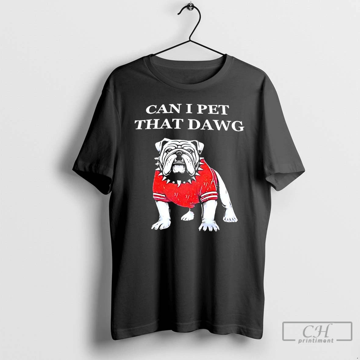 Classic Georgia Bulldogs Can I Pet That Dawg Mascot T-Shirts, Hoodie, Sweatshirt | PopFlextees.com