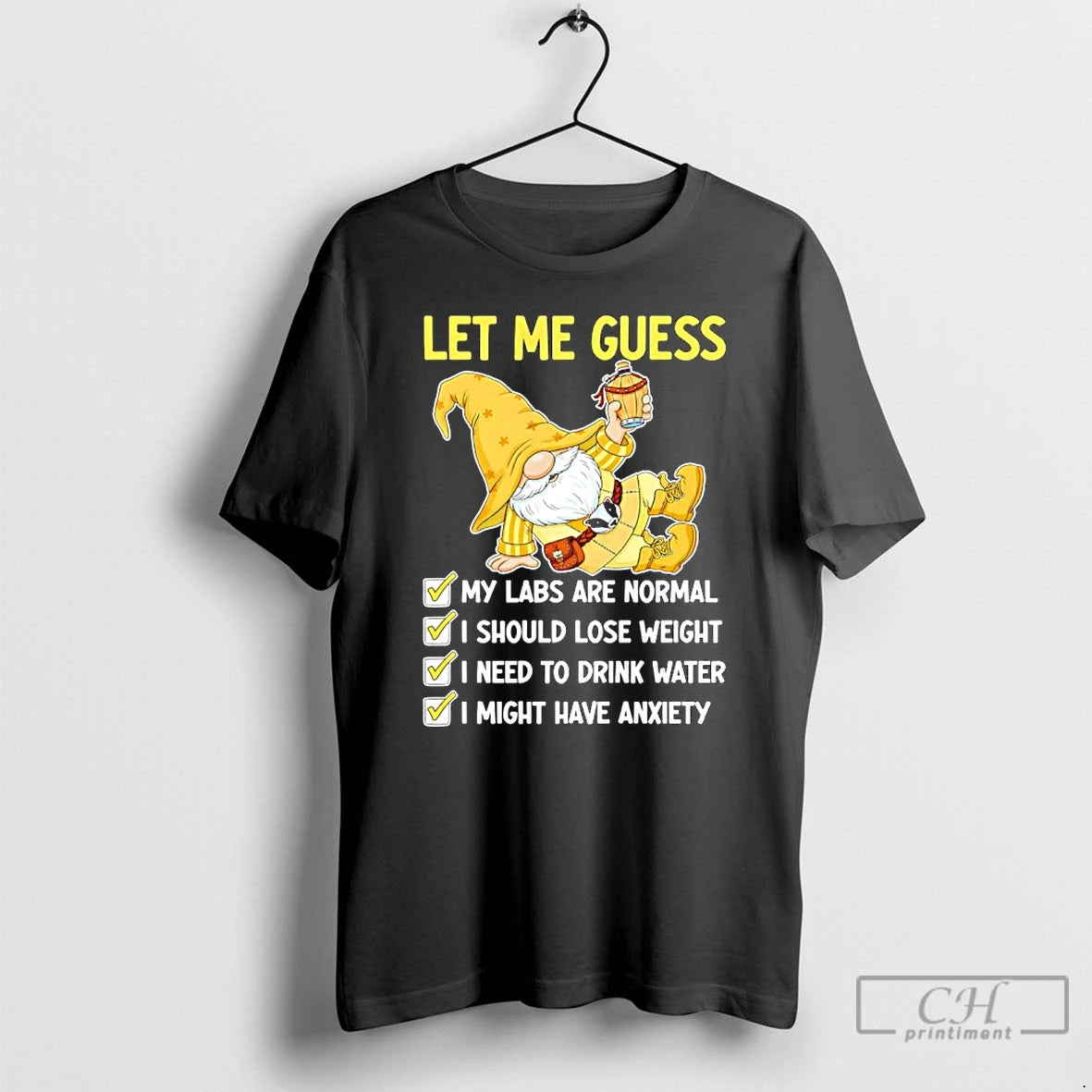 Classic Gnome Let Me Guess My Labs Are Normal I Should Lose Weight T Shirts Hoodie, Sweatshirt | PopFlextees.com