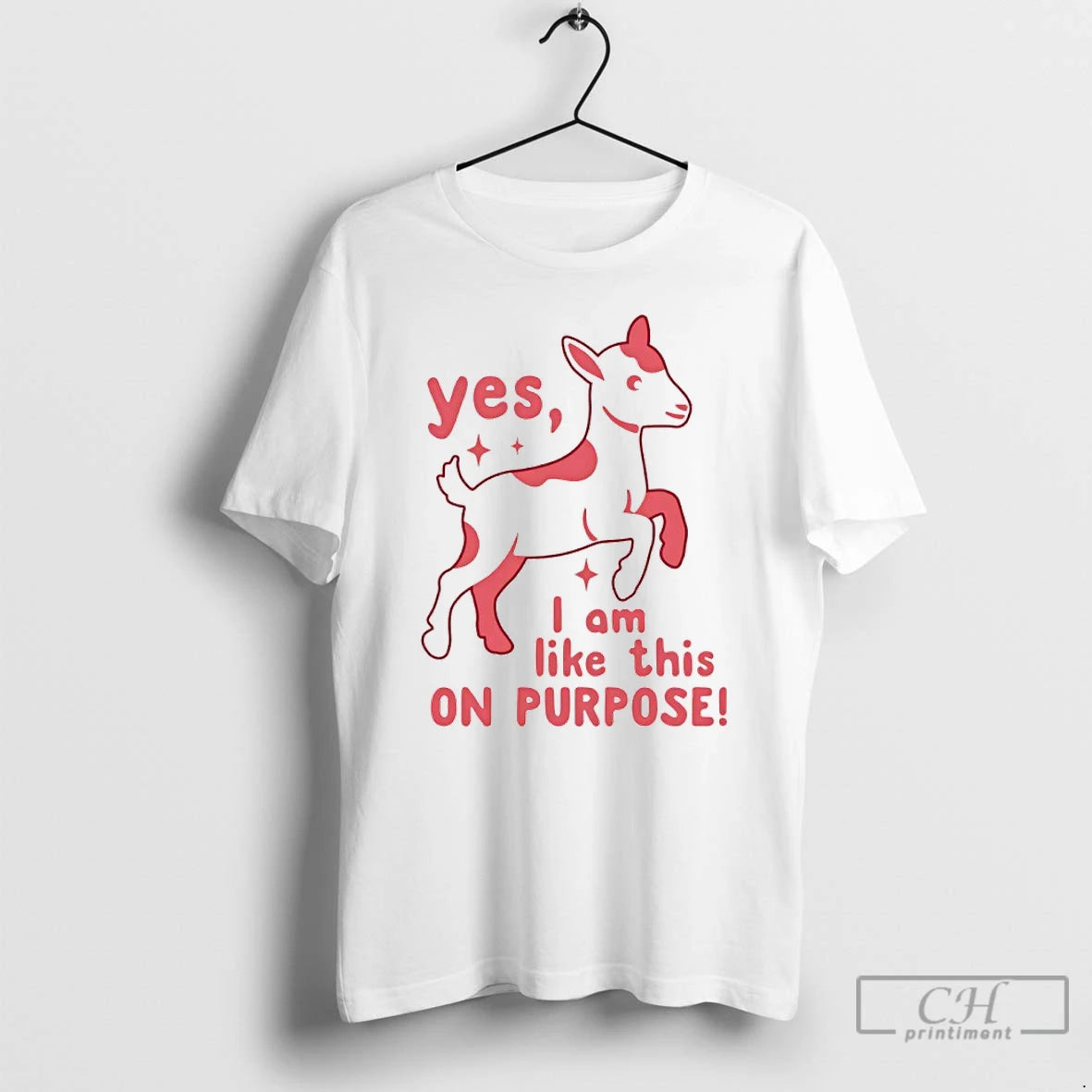 Classic Goat Yes I Am Like This On Purpose T-Shirts, Hoodie, Sweatshirt | PopFlextees.com