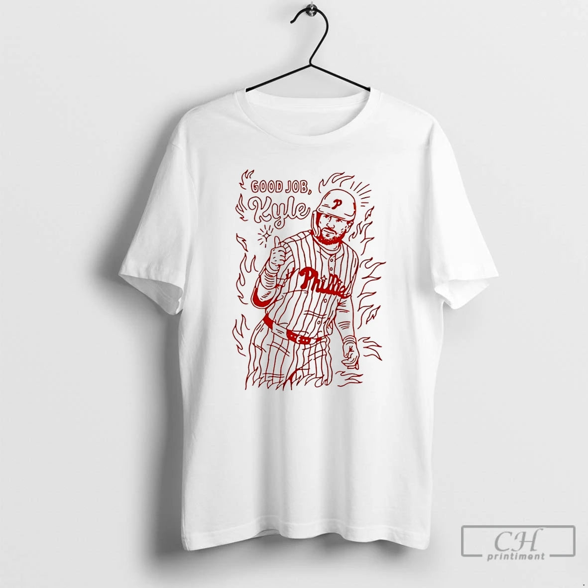 Classic Good Job Kyle Schwarber Philadelphia Phillies T-Shirts, Hoodie, Sweatshirt | PopFlextees.com