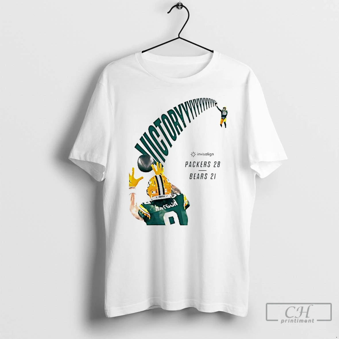 Classic Green Bay Packers Victory 28 Bears 21 T-Shirts, Hoodie, Sweatshirt | PopFlextees.com