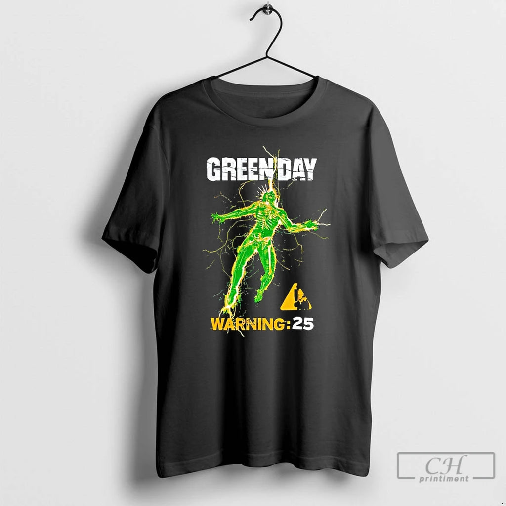 Classic Green Day Warning 20th Anniversary T-Shirts, Hoodie, Sweatshirt | PopFlextees.com