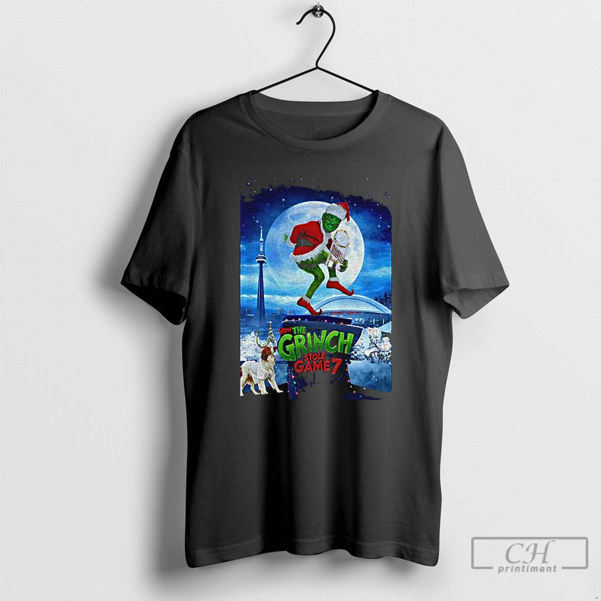 Classic Grinch How The Grinch Stole Game 7 Merry Christmas T-Shirts, Hoodie, Sweatshirt | PopFlextees.com