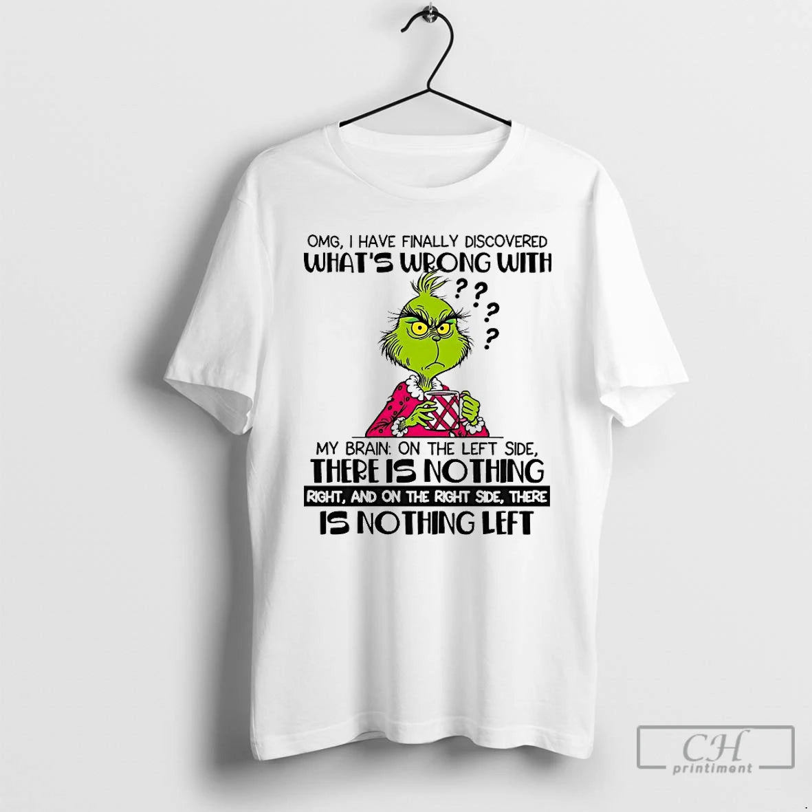 Classic Grinch Omg I Have Finally Discovered Whats Wrong With T-Shirts, Hoodie, Sweatshirt | PopFlextees.com
