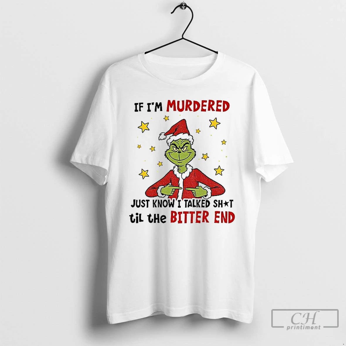 Classic Grinch Santa Im A Bitch Im A Lover Im A Crazy Ass Mother Seriously T-Shirts, Hoodie, Sweatshirt | PopFlextees.com